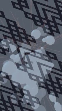 Benzersiz hareket dokusu tasarım sanatı ile profesyonel video düzenleme için modern soyut grafikler