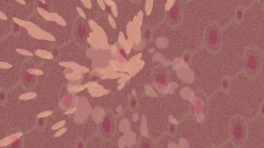 Lüks hareket projeleri için soyut tasarım stili animasyonu olan üst düzey dijital doku