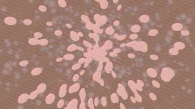 Modern medya üretimi için fütüristik dijital soyut doku sinematik tarz hareketli grafik ögesi