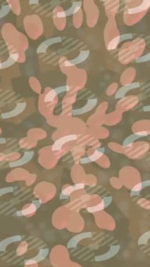 Lüks hareket projeleri için soyut tasarım stili animasyonu olan üst düzey dijital doku