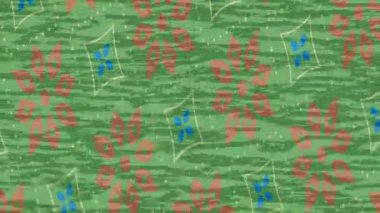 Estetik doku arkaplan tasarımı renkli hareket grafikleri ile moda film giriş profosyoneli