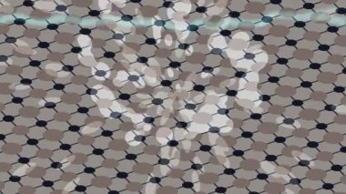 Lüks hareket projeleri için soyut tasarım stili animasyonu olan üst düzey dijital doku