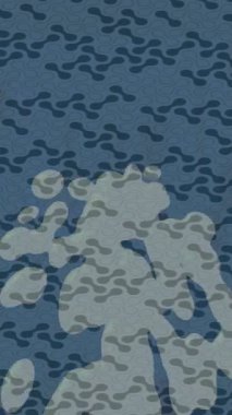 Dijital doku yüzey tasarım biçimi ile modern video animasyonu için gelişmiş hareket grafikleri