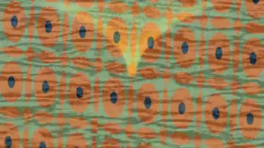 Benzersiz video giriş tasarımı projeleri için detaylı yüzey kalıbı film animasyon stili grafik girişi