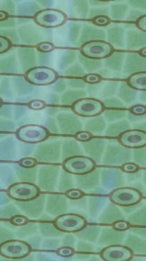 Soyut hareket desenli fütüristik video üretimi için dinamik dijital arkaplan