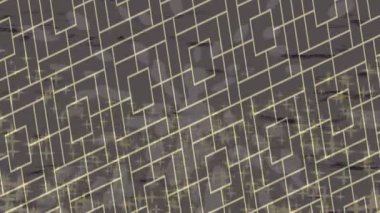 Benzersiz video giriş tasarımı projeleri için detaylı yüzey kalıbı film animasyon stili grafik girişi