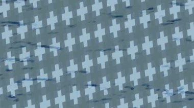 Soyut hareket desenli fütüristik video üretimi için dinamik dijital arkaplan