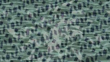 Benzersiz video giriş tasarımı projeleri için detaylı yüzey kalıbı film animasyon stili grafik girişi