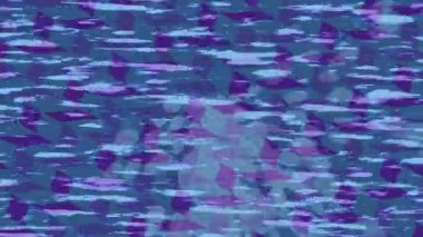 Benzersiz dijital animasyon tarzı grafikleri olan yaratıcı ortam tasarımı için yenilikçi hareket dokusu