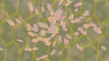 Benzersiz hareket grafikleri tasarım sanatına sahip yaratıcı film üretimi için özet bir arkaplan