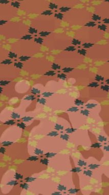 Dijital doku yüzey tasarım biçimi ile modern video animasyonu için gelişmiş hareket grafikleri