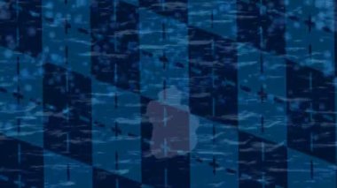 Dijital doku yüzey tasarım biçimi ile modern video animasyonu için gelişmiş hareket grafikleri