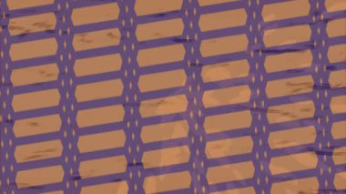 Benzersiz dijital animasyon tarzı grafikleri olan yaratıcı ortam tasarımı için yenilikçi hareket dokusu