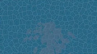 Benzersiz dijital animasyon tarzı grafikleri olan yaratıcı ortam tasarımı için yenilikçi hareket dokusu