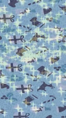 Estetik doku arkaplan tasarımı renkli hareket grafikleri ile moda film giriş profosyoneli