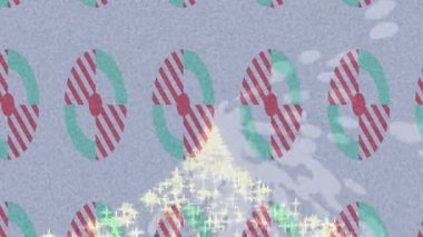 Benzersiz hareket dokusu tasarım sanatı ile profesyonel video düzenleme için modern soyut grafikler