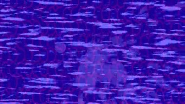 Benzersiz video giriş tasarımı projeleri için detaylı yüzey kalıbı film animasyon stili grafik girişi