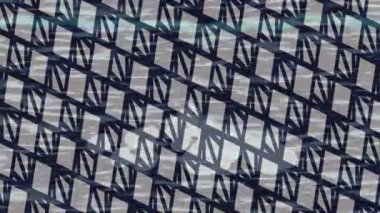 Lüks hareket projeleri için soyut tasarım stili animasyonu olan üst düzey dijital doku