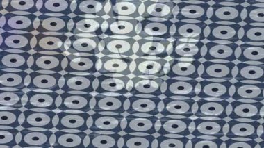 Organik desenli yüzey giriş stili video film sanatı ile soyut arkaplan tasarımı