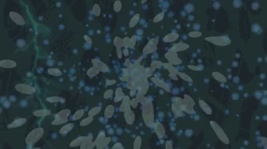 Estetik doku arkaplan tasarımı renkli hareket grafikleri ile moda film giriş profosyoneli