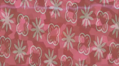 Soyut hareket desenli fütüristik video üretimi için dinamik dijital arkaplan