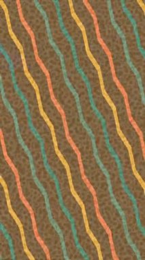 Benzersiz video giriş tasarımı projeleri için detaylı yüzey kalıbı film animasyon stili grafik girişi