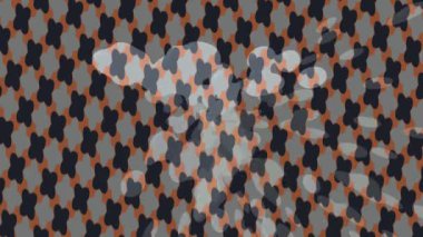 Benzersiz dijital animasyon tarzı grafikleri olan yaratıcı ortam tasarımı için yenilikçi hareket dokusu