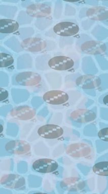 Yaratıcı video düzenleme film tasarımı için benzersiz hareket grafikleri biçimi giriş hareketi video pro