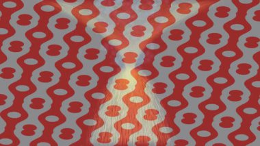 Soyut hareket desenli fütüristik video üretimi için dinamik dijital arkaplan