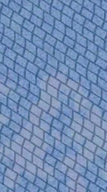 Soyut hareket desenli fütüristik video üretimi için dinamik dijital arkaplan