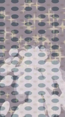 Benzersiz hareket dokusu tasarım sanatı ile profesyonel video düzenleme için modern soyut grafikler