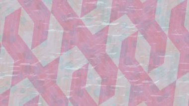 Benzersiz dijital animasyon tarzı grafikleri olan yaratıcı ortam tasarımı için yenilikçi hareket dokusu