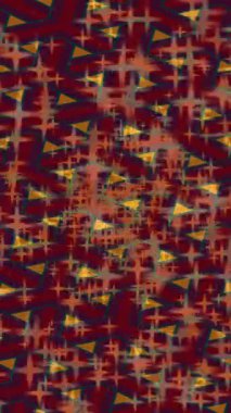 Benzersiz video giriş tasarımı projeleri için detaylı yüzey kalıbı film animasyon stili grafik girişi