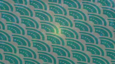 Dijital doku yüzey tasarım biçimi ile modern video animasyonu için gelişmiş hareket grafikleri