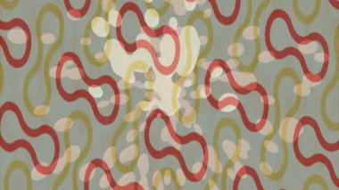 Estetik doku arkaplan tasarımı renkli hareket grafikleri ile moda film giriş profosyoneli