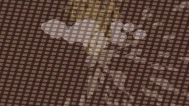 Benzersiz hareket dokusu tasarım sanatı ile profesyonel video düzenleme için modern soyut grafikler