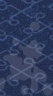 Benzersiz video giriş tasarımı projeleri için detaylı yüzey kalıbı film animasyon stili grafik girişi