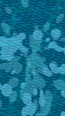 Benzersiz dijital animasyon tarzı grafikleri olan yaratıcı ortam tasarımı için yenilikçi hareket dokusu