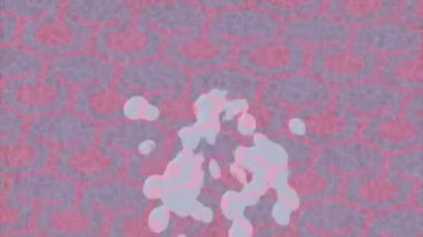 Lüks hareket projeleri için soyut tasarım stili animasyonu olan üst düzey dijital doku