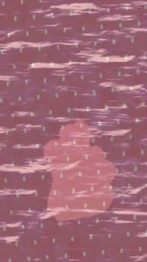 Benzersiz hareket dokusu tasarım sanatı ile profesyonel video düzenleme için modern soyut grafikler