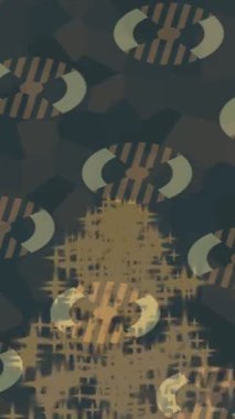 Benzersiz hareket dokusu tasarım sanatı ile profesyonel video düzenleme için modern soyut grafikler