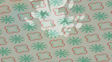 Lüks hareket projeleri için soyut tasarım stili animasyonu olan üst düzey dijital doku