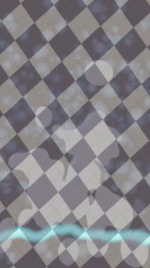 Benzersiz dijital animasyon tarzı grafikleri olan yaratıcı ortam tasarımı için yenilikçi hareket dokusu