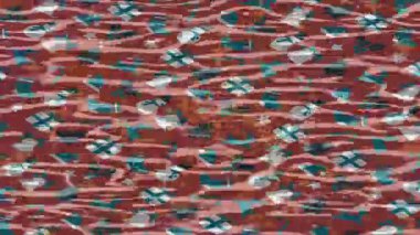 Benzersiz dijital hareket grafiklerine sahip yaratıcı sinematik projeler için yumuşak animasyon yüzeyi