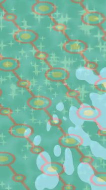 Benzersiz hareket dokusu tasarım sanatı ile profesyonel video düzenleme için modern soyut grafikler