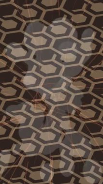 Benzersiz hareket grafikleri tasarım sanatına sahip yaratıcı film üretimi için özet bir arkaplan