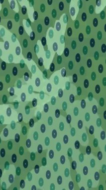 Soyut hareket desenli fütüristik video üretimi için dinamik dijital arkaplan