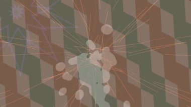 Modern medya üretimi için fütüristik dijital soyut doku sinematik tarz hareketli grafik ögesi