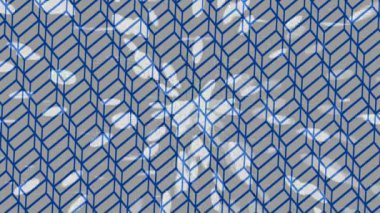 Benzersiz dijital animasyon tarzı grafikleri olan yaratıcı ortam tasarımı için yenilikçi hareket dokusu