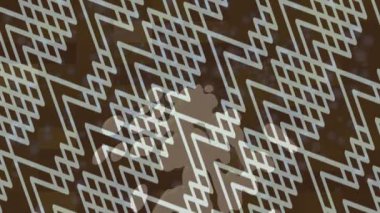 Lüks hareket projeleri için soyut tasarım stili animasyonu olan üst düzey dijital doku